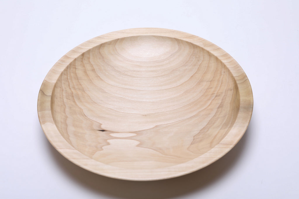 #2480 Tulip Poplar Wooden Bowl  11 3/4" x 2 1/8"