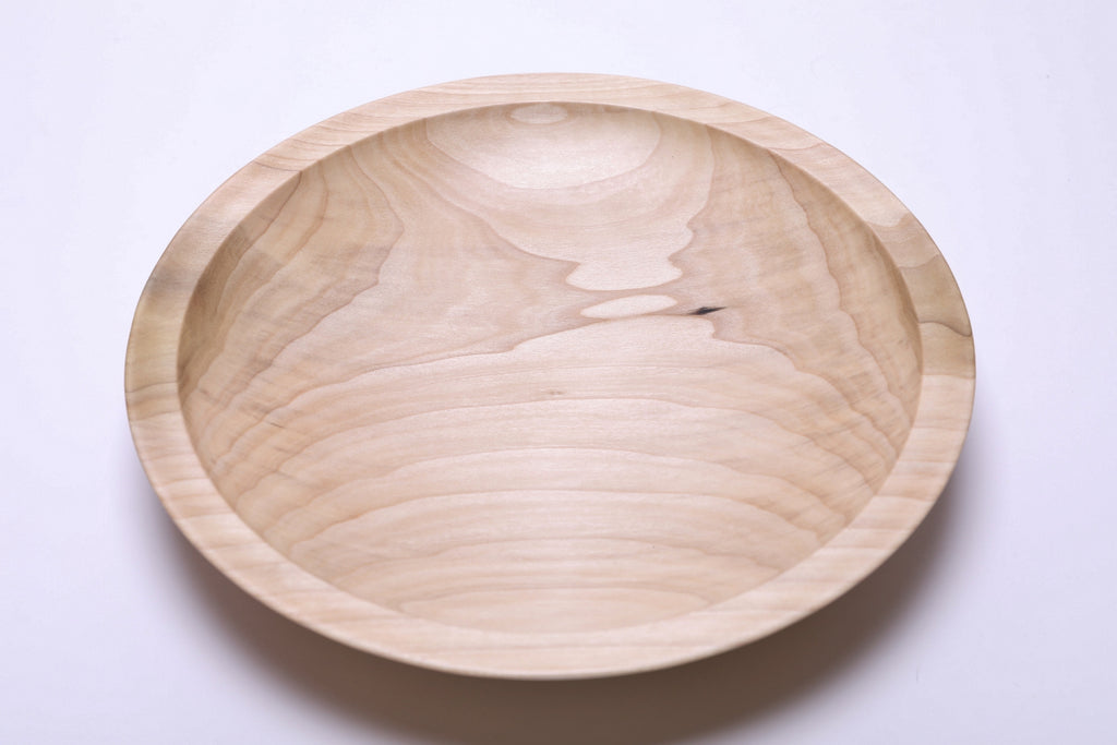 #2480 Tulip Poplar Wooden Bowl  11 3/4" x 2 1/8"