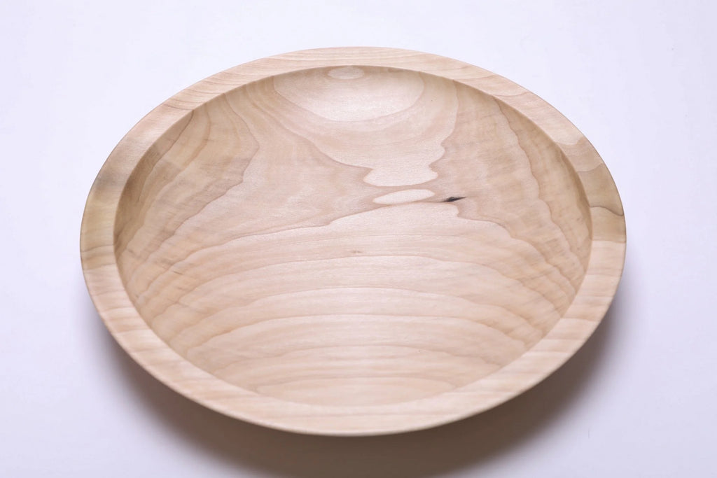 #2480 Tulip Poplar Wooden Bowl  11 3/4" x 2 1/8"