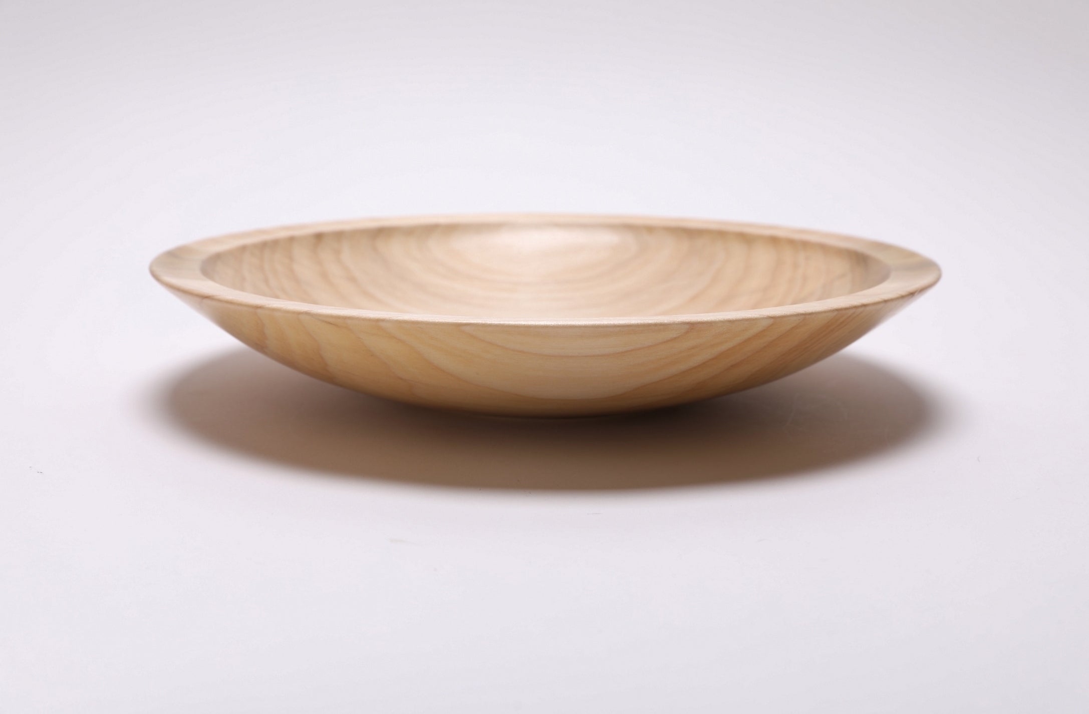 #2480 Tulip Poplar Wooden Bowl  11 3/4" x 2 1/8"
