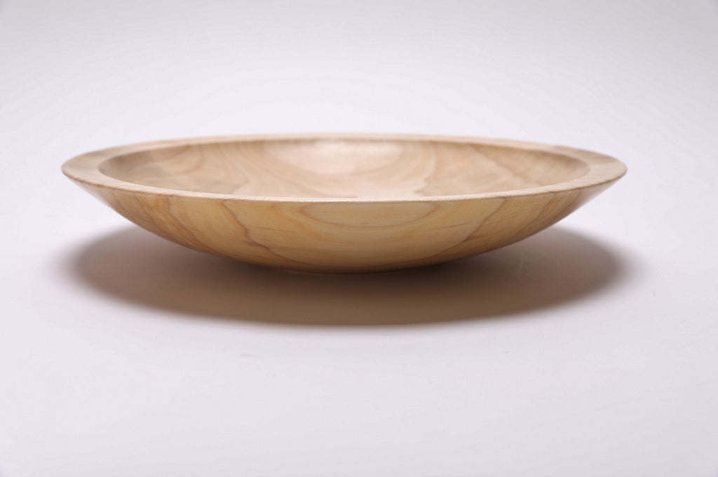 #2480 Tulip Poplar Wooden Bowl  11 3/4" x 2 1/8"