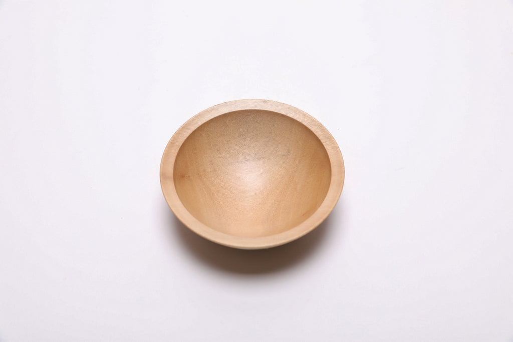 #2492 Small Holly Wooden Bowl  4 1/8" x 1 1/2"