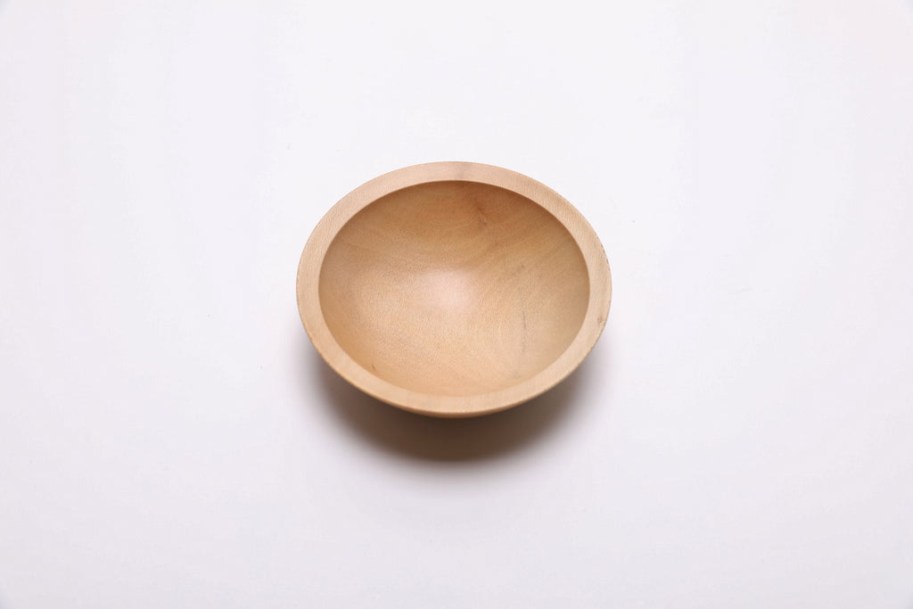 #2492 Small Holly Wooden Bowl  4 1/8" x 1 1/2"