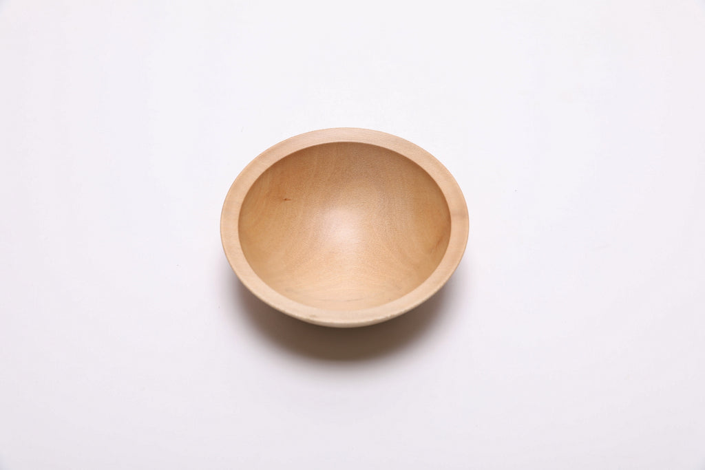 #2492 Small Holly Wooden Bowl  4 1/8" x 1 1/2"