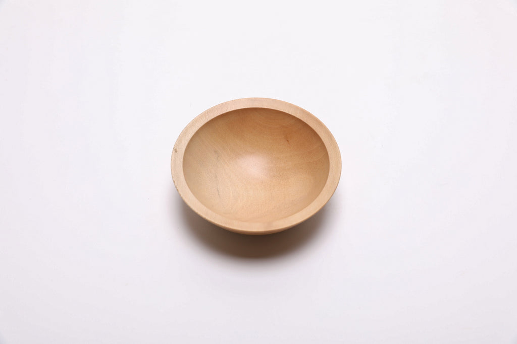 #2492 Small Holly Wooden Bowl  4 1/8" x 1 1/2"