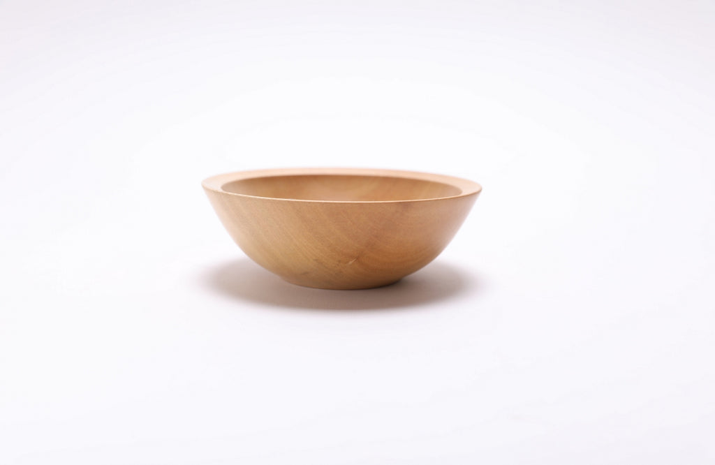 #2492 Small Holly Wooden Bowl  4 1/8" x 1 1/2"