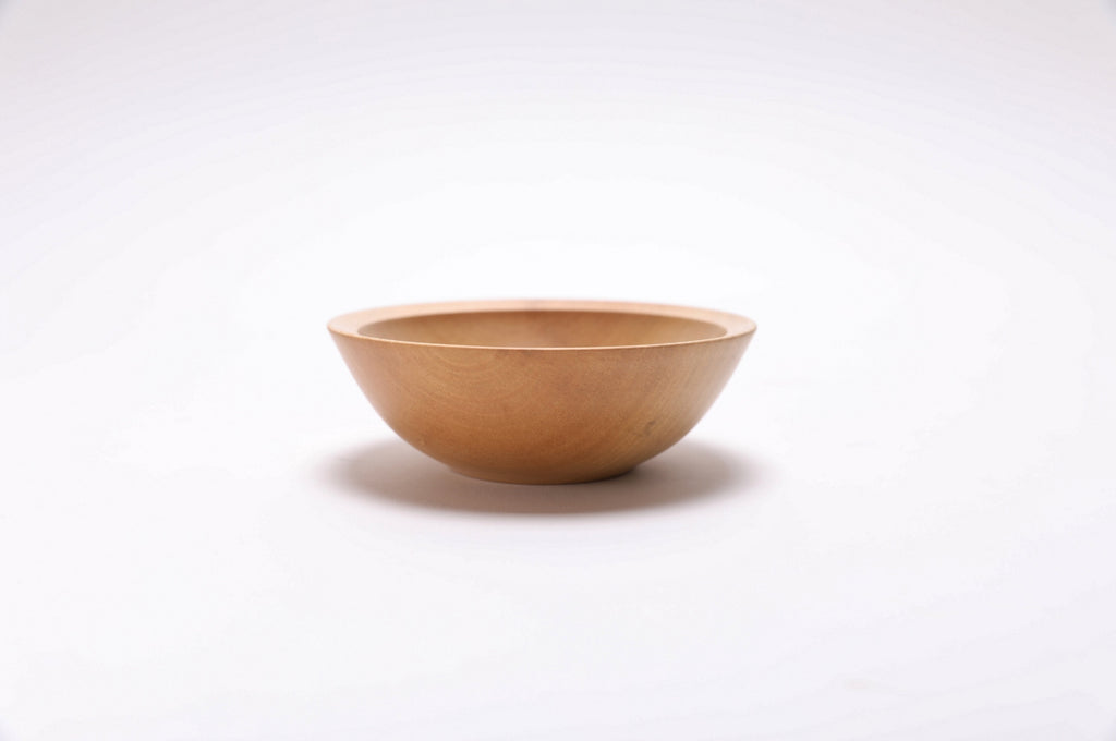 #2492 Small Holly Wooden Bowl  4 1/8" x 1 1/2"