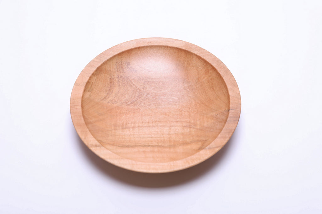 #2498 Small Sugar Maple Shallow Bowl  6 3/4" x 1 3/8"