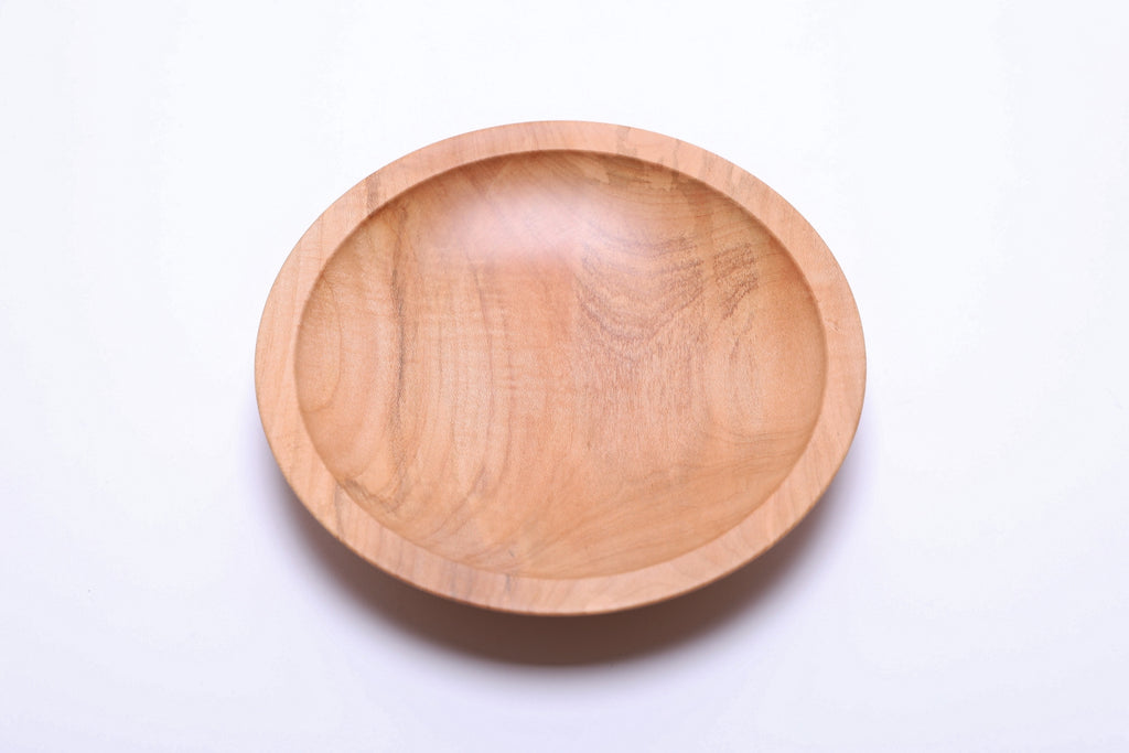 #2498 Small Sugar Maple Shallow Bowl  6 3/4" x 1 3/8"