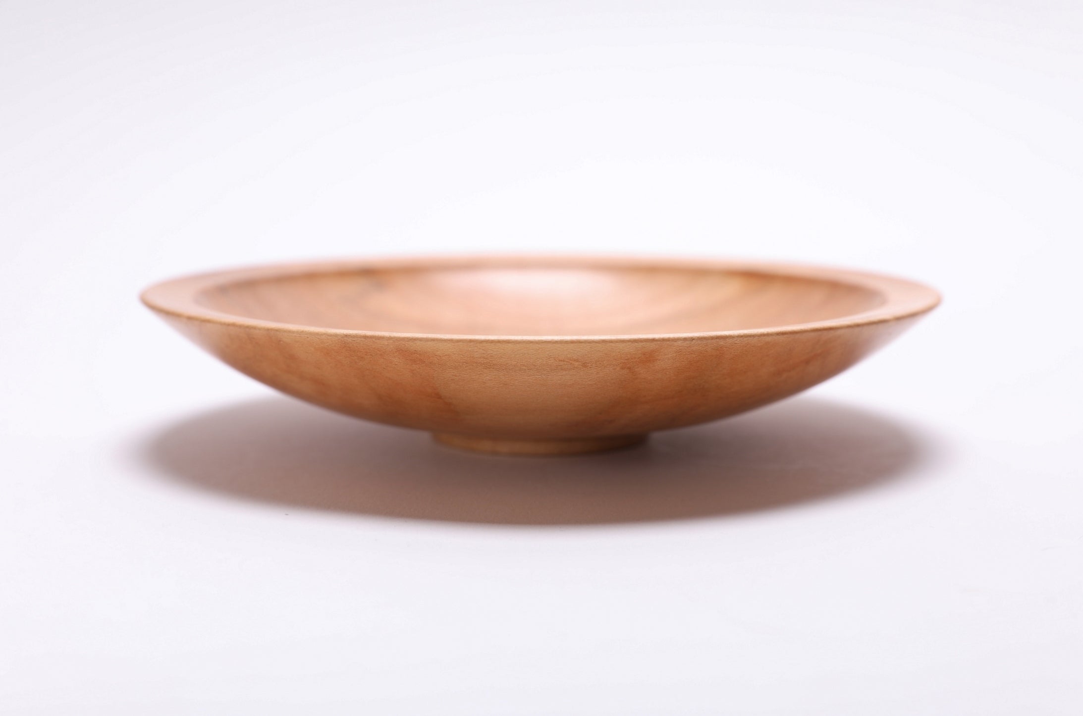 #2498 Small Sugar Maple Shallow Bowl  6 3/4" x 1 3/8"