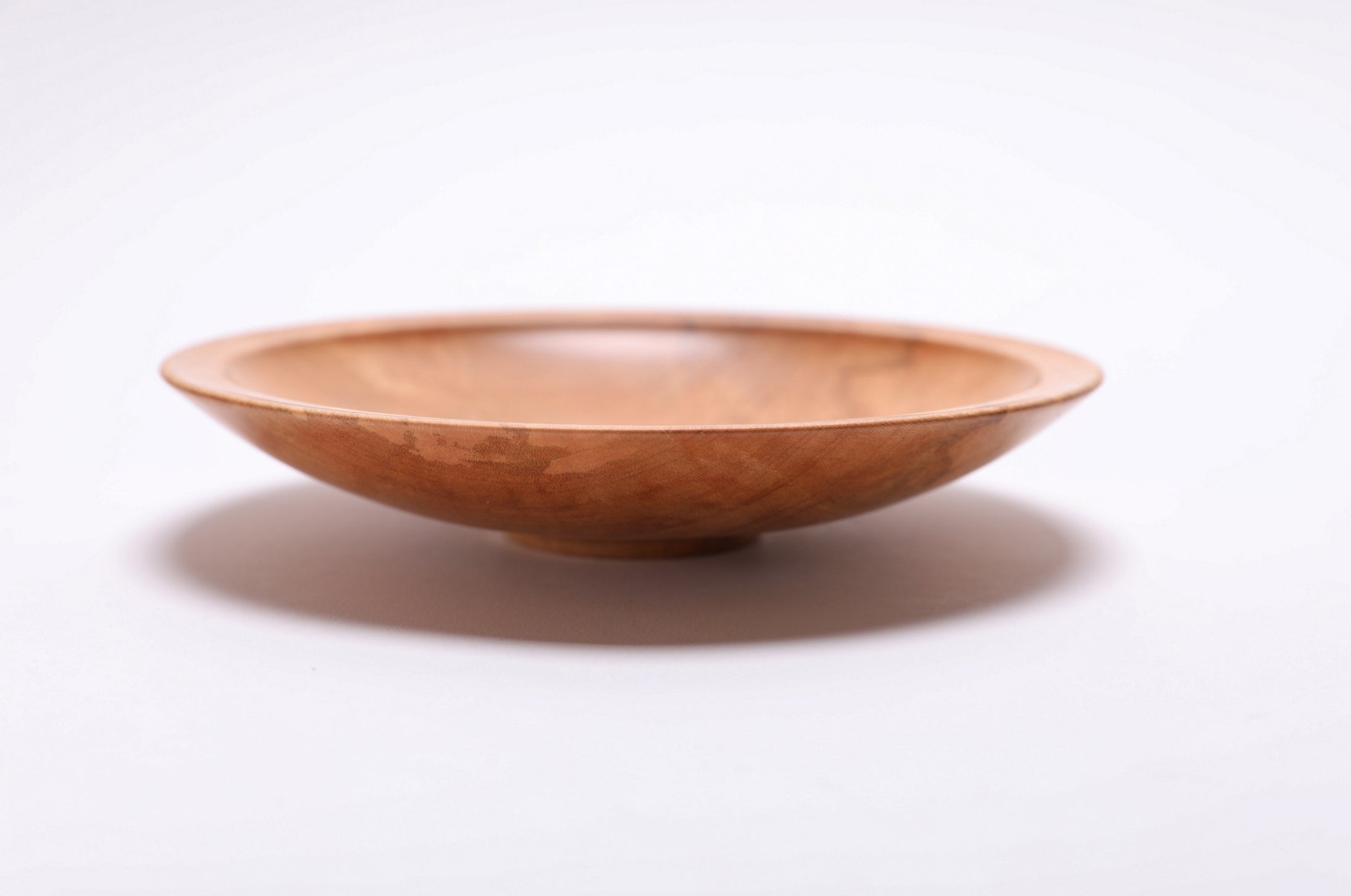#2498 Small Sugar Maple Shallow Bowl  6 3/4" x 1 3/8"