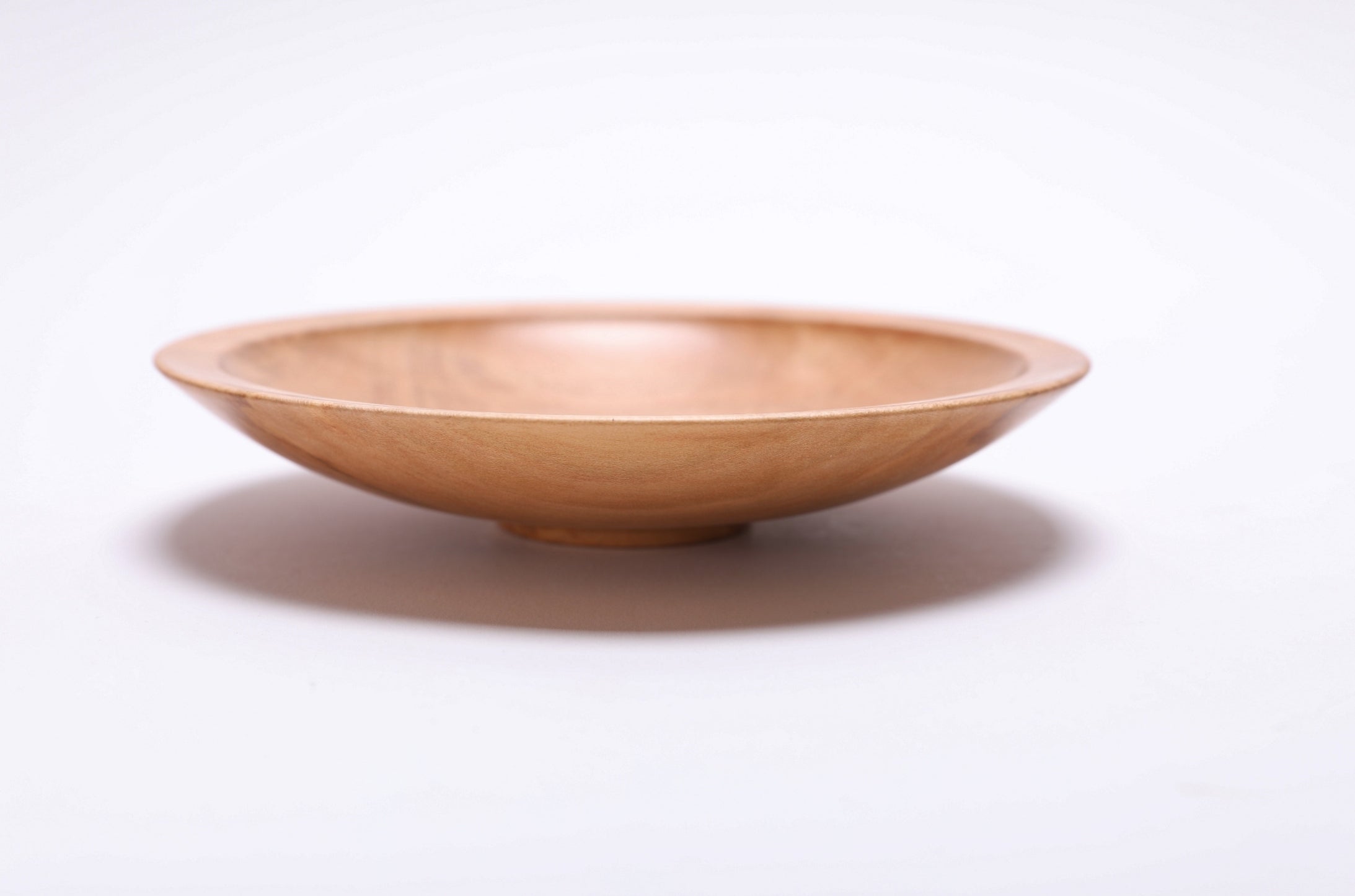 #2498 Small Sugar Maple Shallow Bowl  6 3/4" x 1 3/8"
