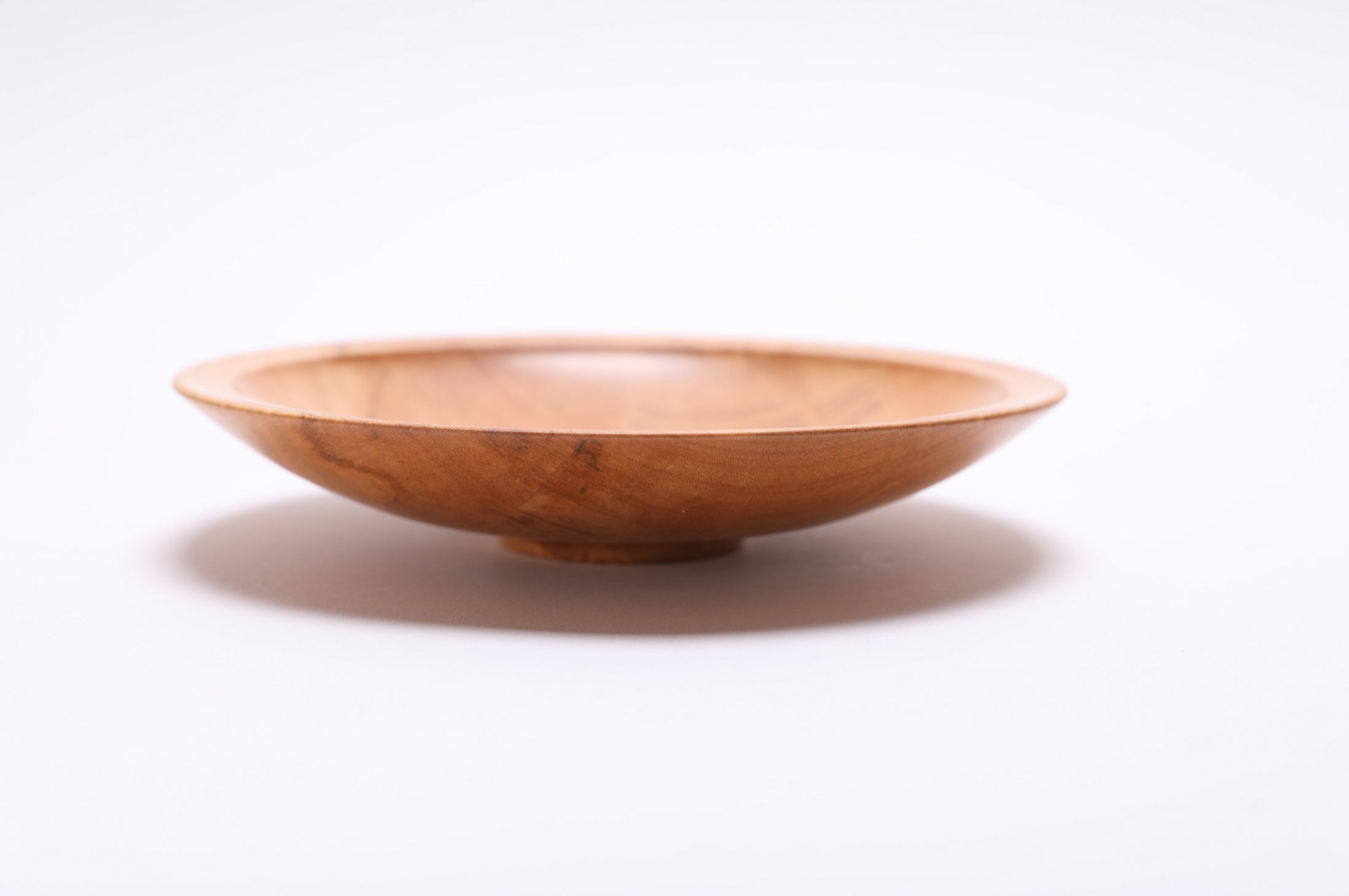 #2498 Small Sugar Maple Shallow Bowl  6 3/4" x 1 3/8"