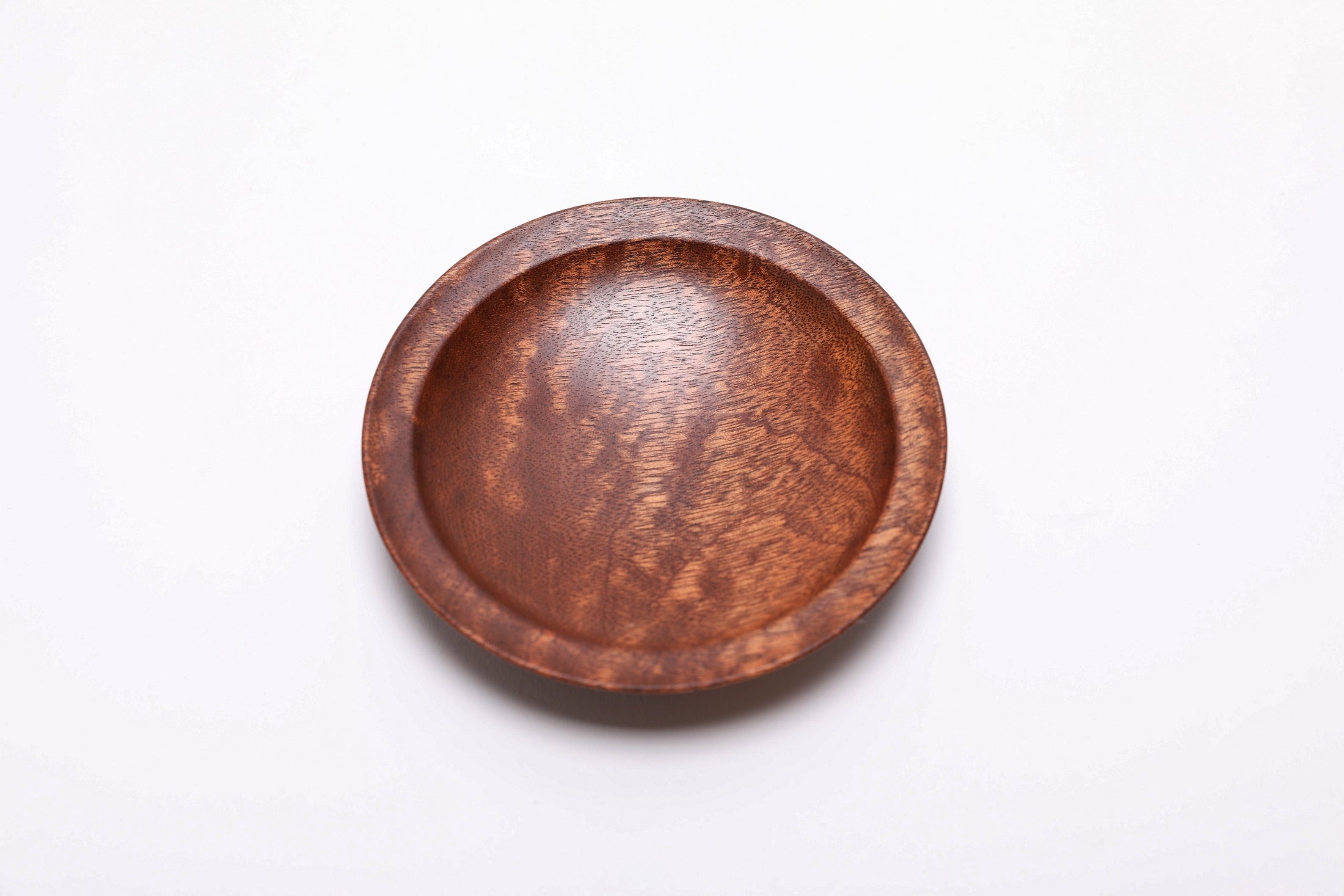 #3000 Pommele Sapele Ring Dish  4 12/4" x  7/8"