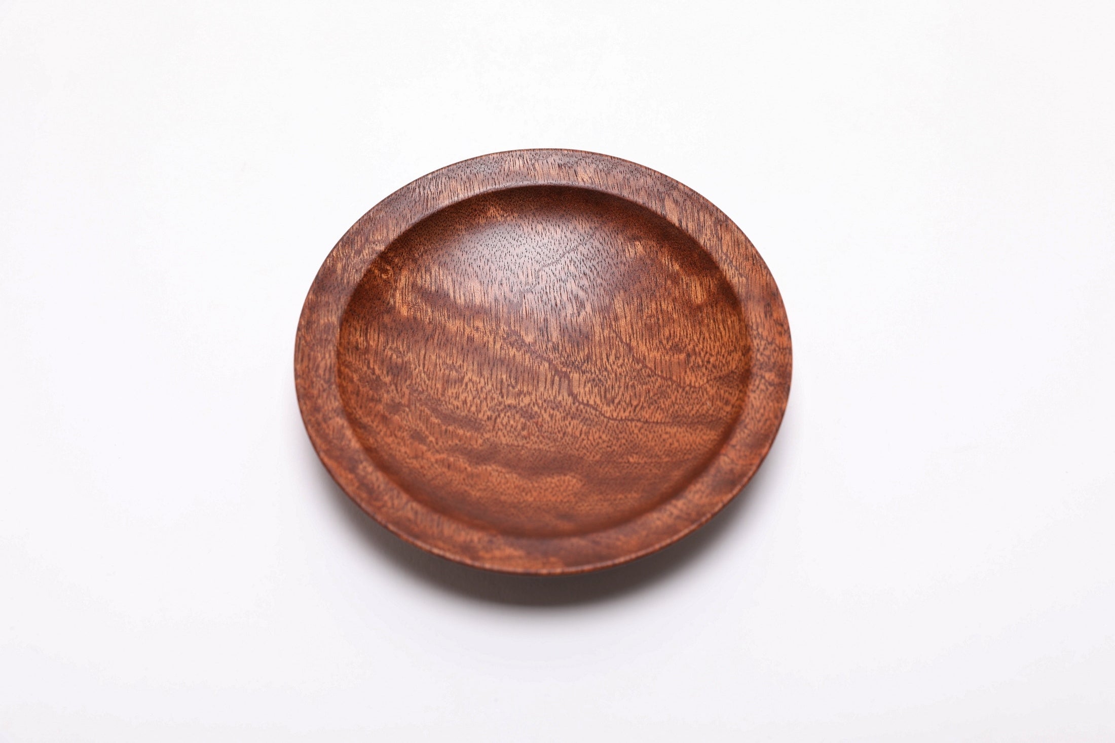 #3000 Pommele Sapele Ring Dish  4 12/4" x  7/8"