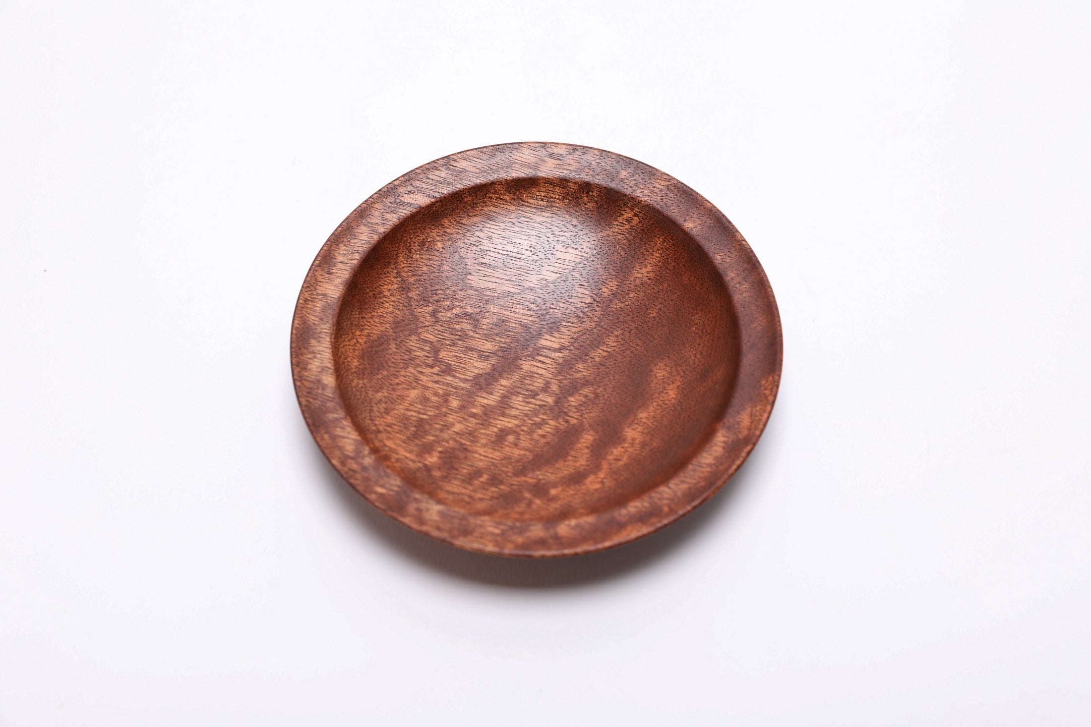 #3000 Pommele Sapele Ring Dish  4 12/4" x  7/8"