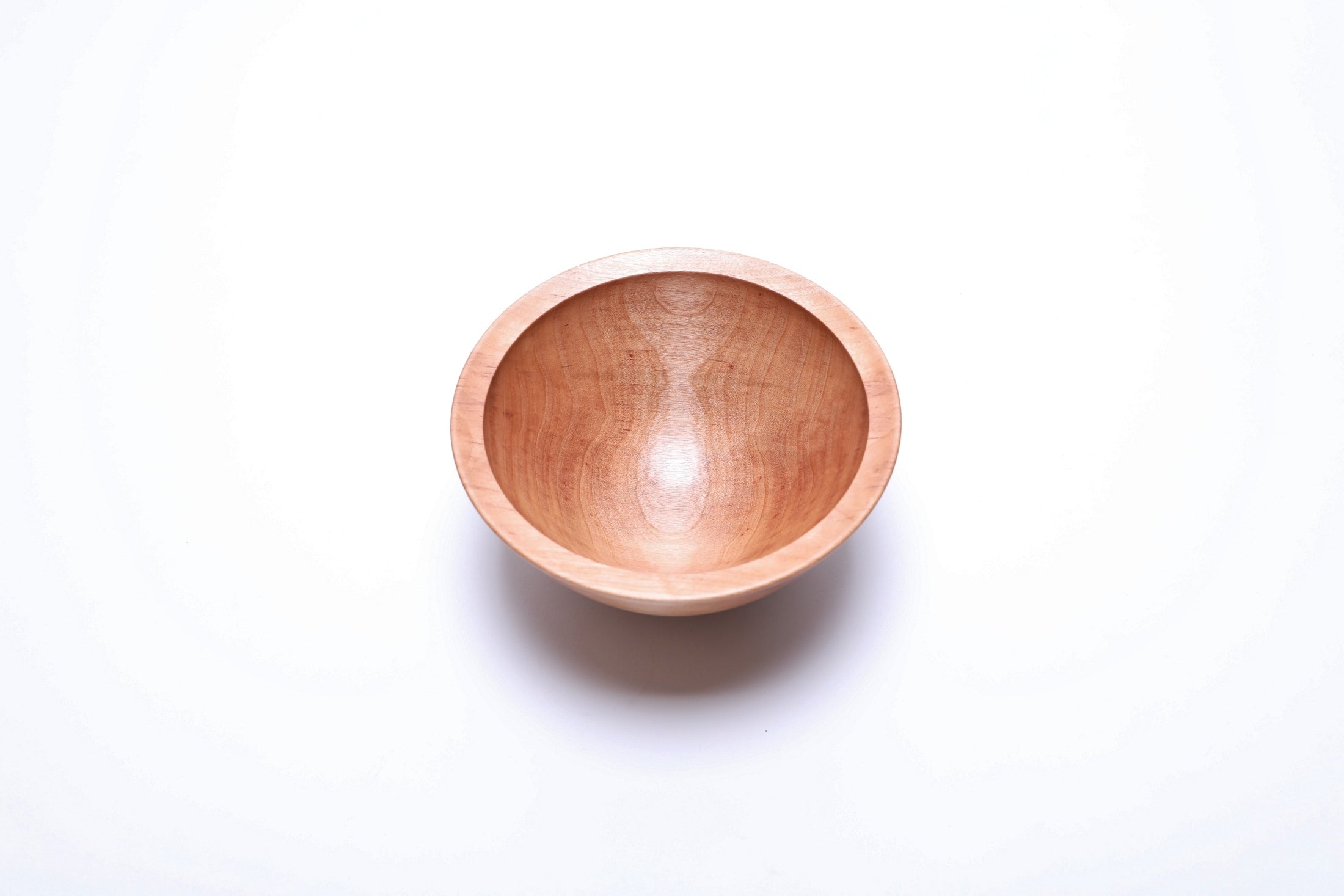 #2502 Sugar Maple Wooden Bowl  7 1/8" x 3 5/8"