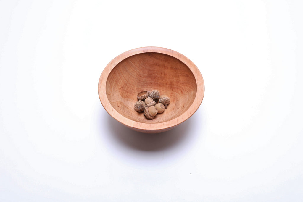 #2502 Sugar Maple Wooden Bowl  7 1/8" x 3 5/8"