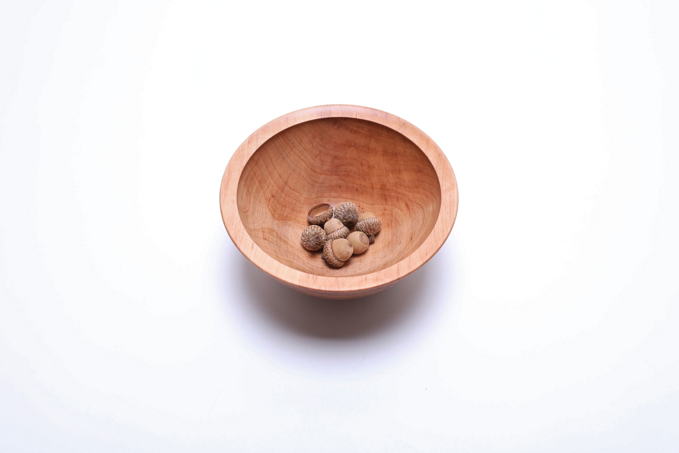 #2502 Sugar Maple Wooden Bowl  7 1/8" x 3 5/8"