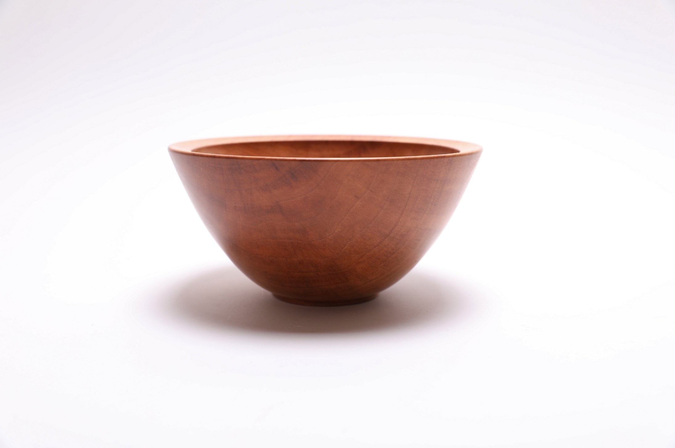#2502 Sugar Maple Wooden Bowl  7 1/8" x 3 5/8"