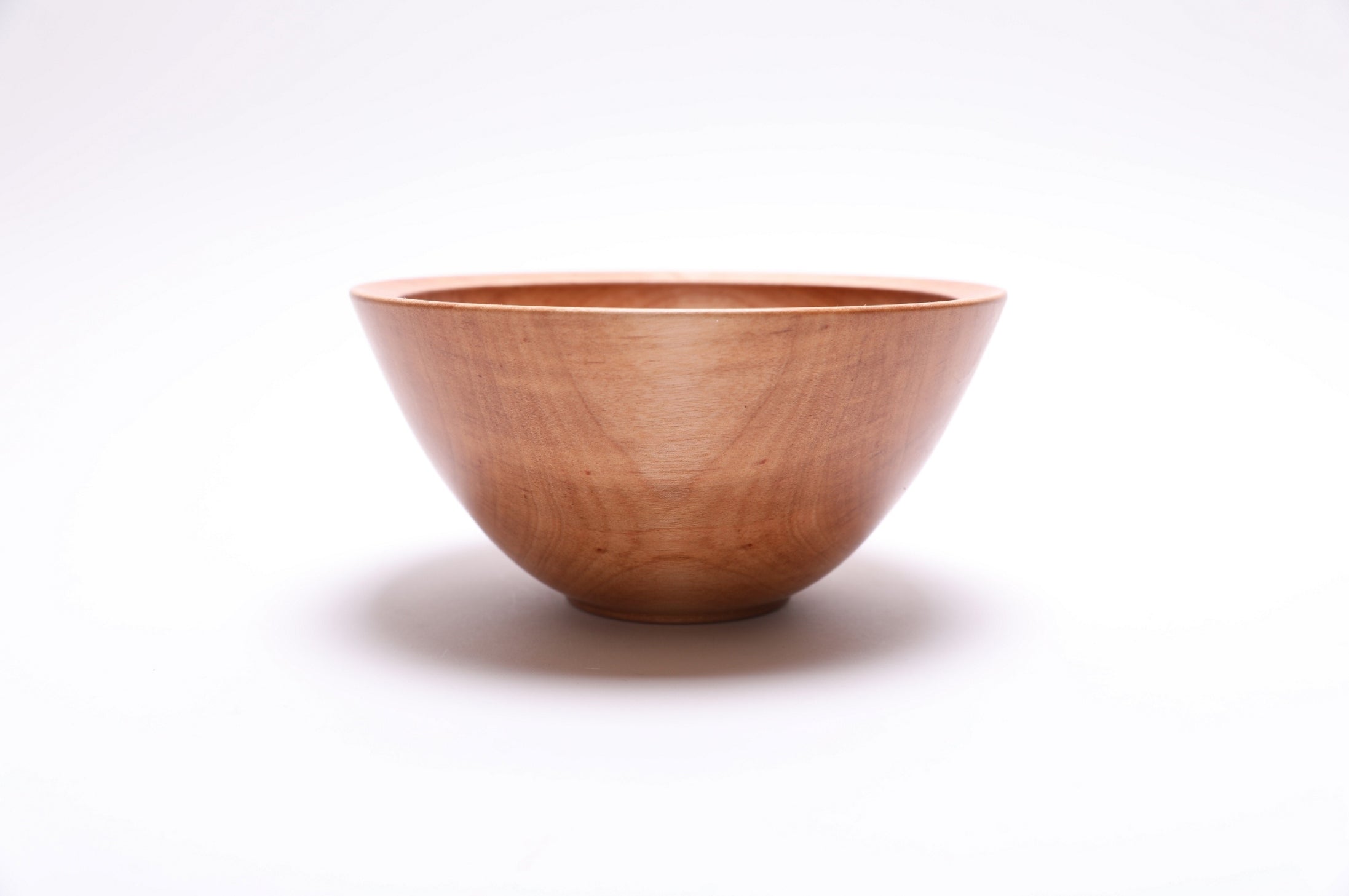 #2502 Sugar Maple Wooden Bowl  7 1/8" x 3 5/8"