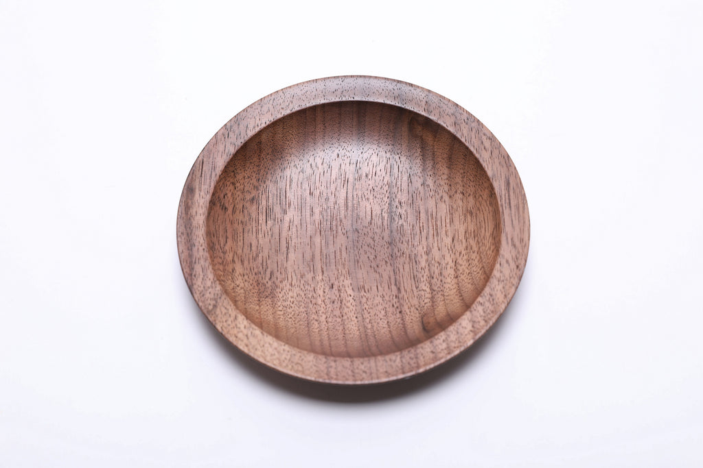 #2501 Black Walnut Ring Dish   5" x 3/4"