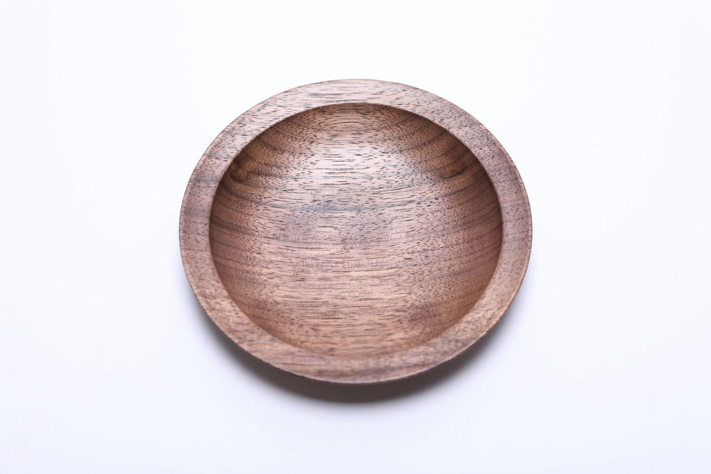 #2501 Black Walnut Ring Dish   5" x 3/4"