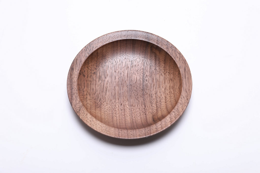 #2501 Black Walnut Ring Dish   5" x 3/4"