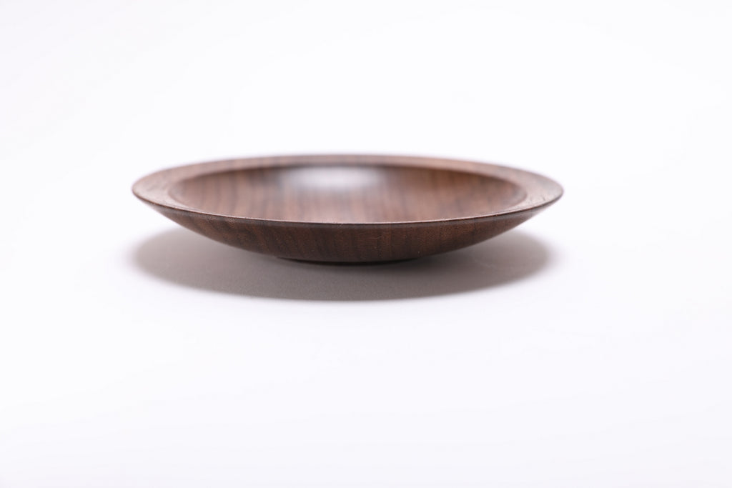 #2501 Black Walnut Ring Dish   5" x 3/4"