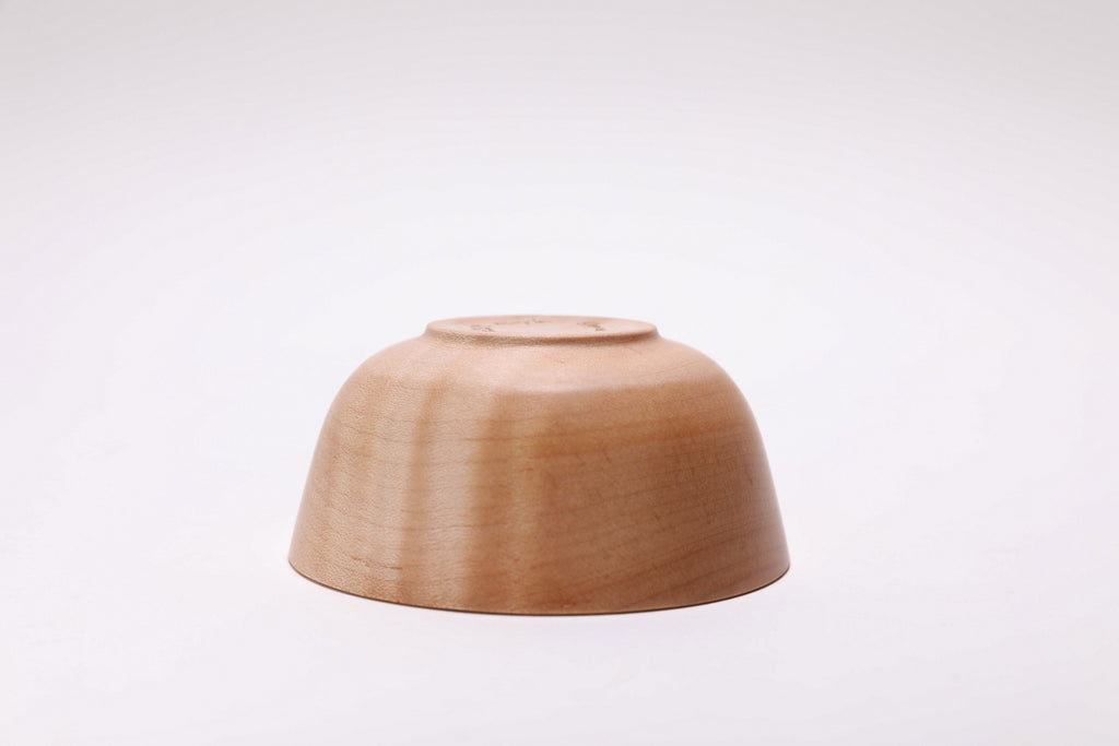 #2519 Small Tiger Maple Wooden Bowl  4" x 2"