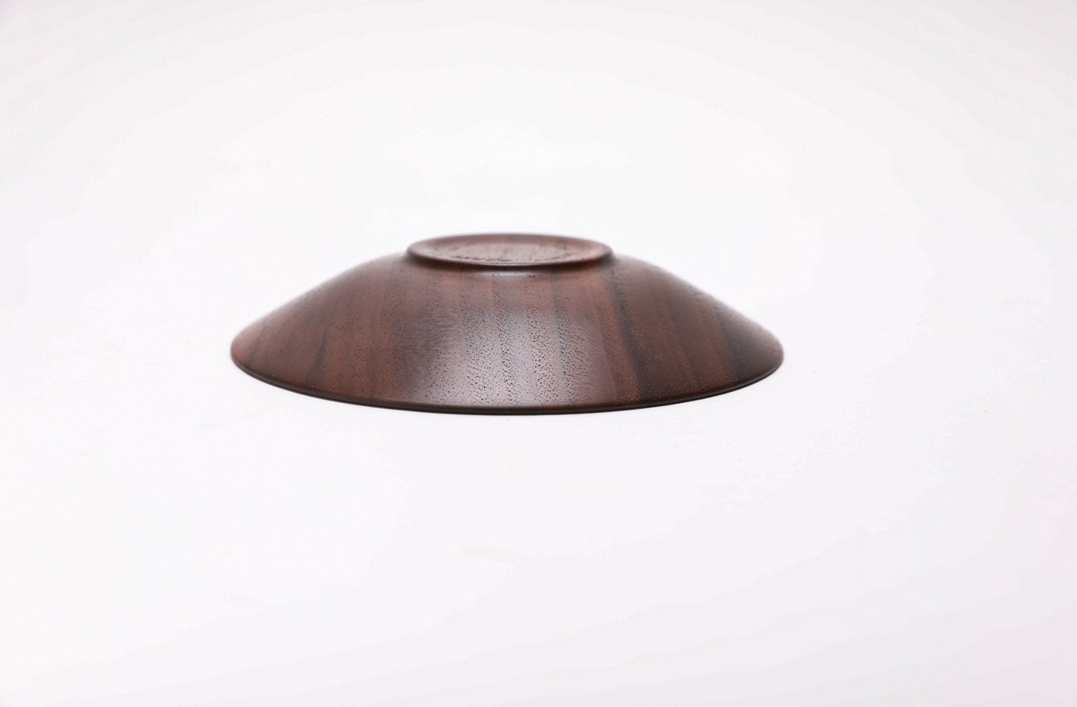 #2539 Wild Black Walnut Wooden Ring Dish  5 3/8" x 1"