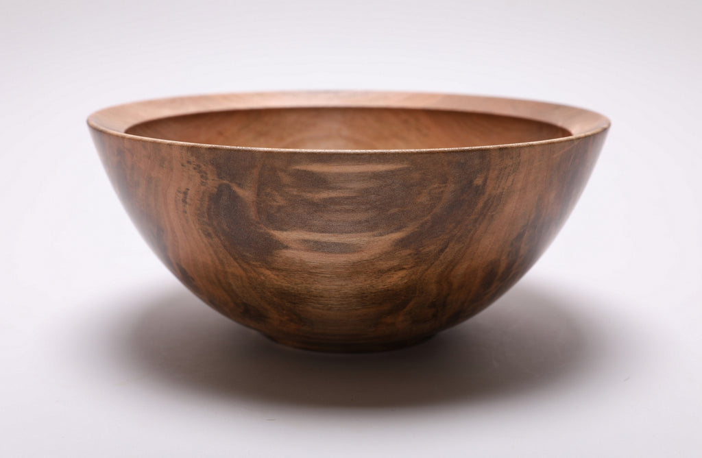 #2572 Spalted Sugar Maple Wooden Bowl  9" x 4"