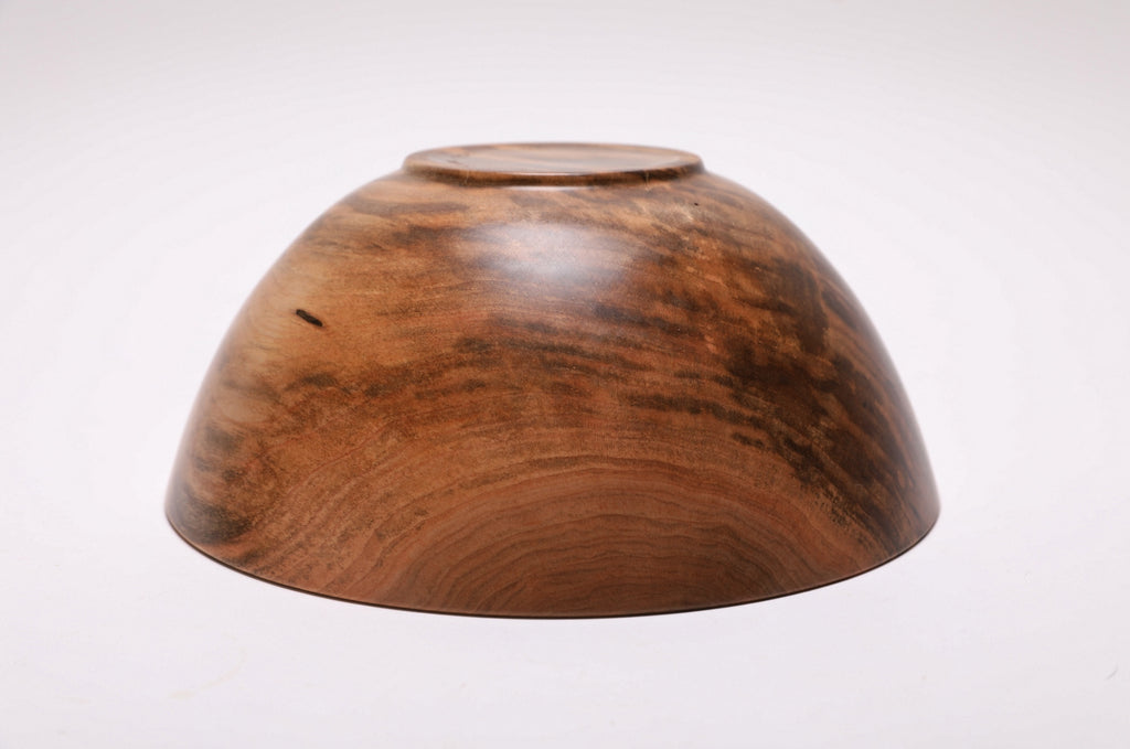 #2572 Spalted Sugar Maple Wooden Bowl  9" x 4"