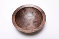#2603 Wild Black Walnut Crotch Burl Wooden Bowl  7 1/4" x 2 1/4"