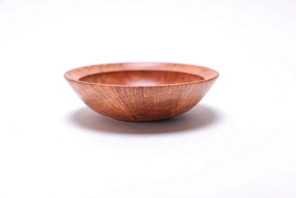 #2612 Wild Black Cherry Burl Wooden Bowl  4 3/4" x 1 3/8"