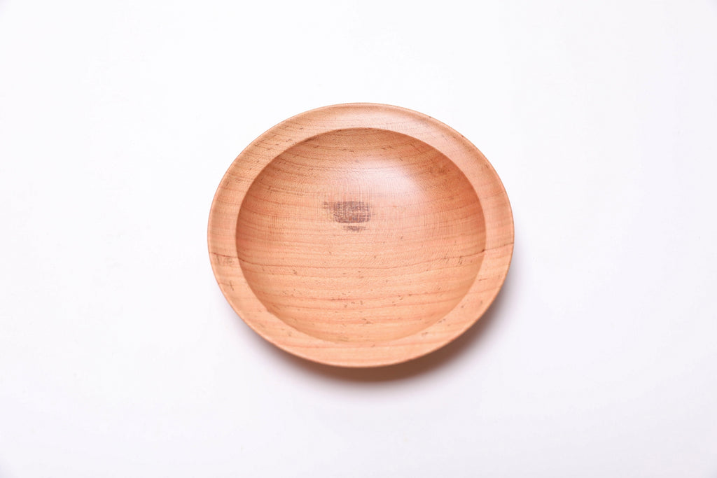 #2614 Quartersawn Wild Black Cherry Wooden Ring Dish  5 1/8" x 1 1/8"