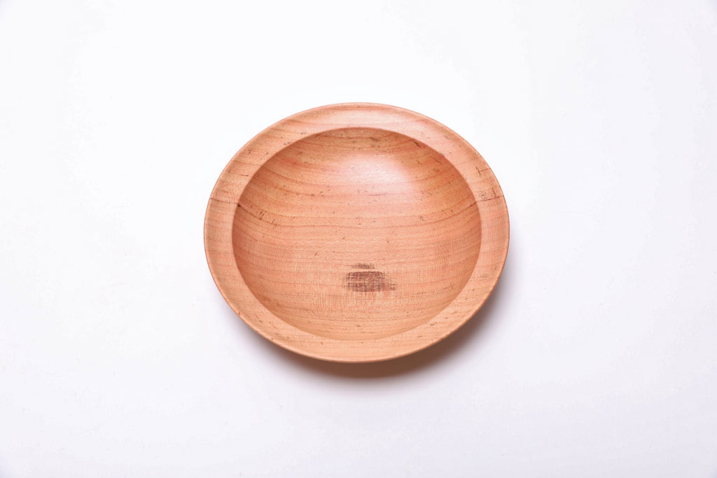 #2614 Quartersawn Wild Black Cherry Wooden Ring Dish  5 1/8" x 1 1/8"