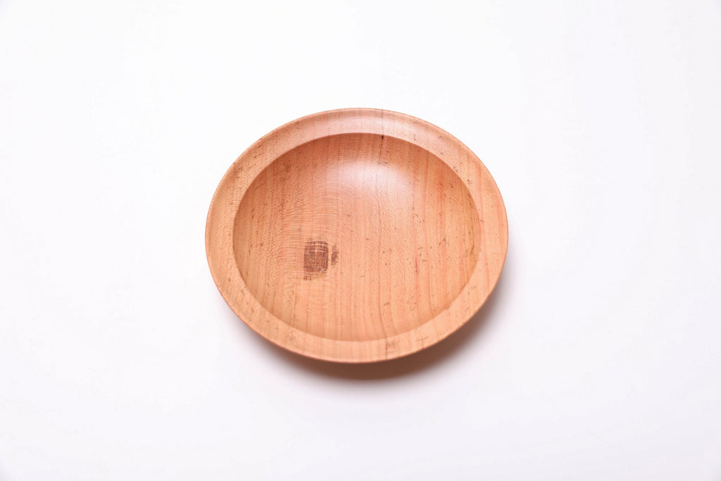 #2614 Quartersawn Wild Black Cherry Wooden Ring Dish  5 1/8" x 1 1/8"