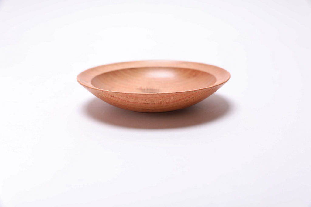 #2614 Quartersawn Wild Black Cherry Wooden Ring Dish  5 1/8" x 1 1/8"