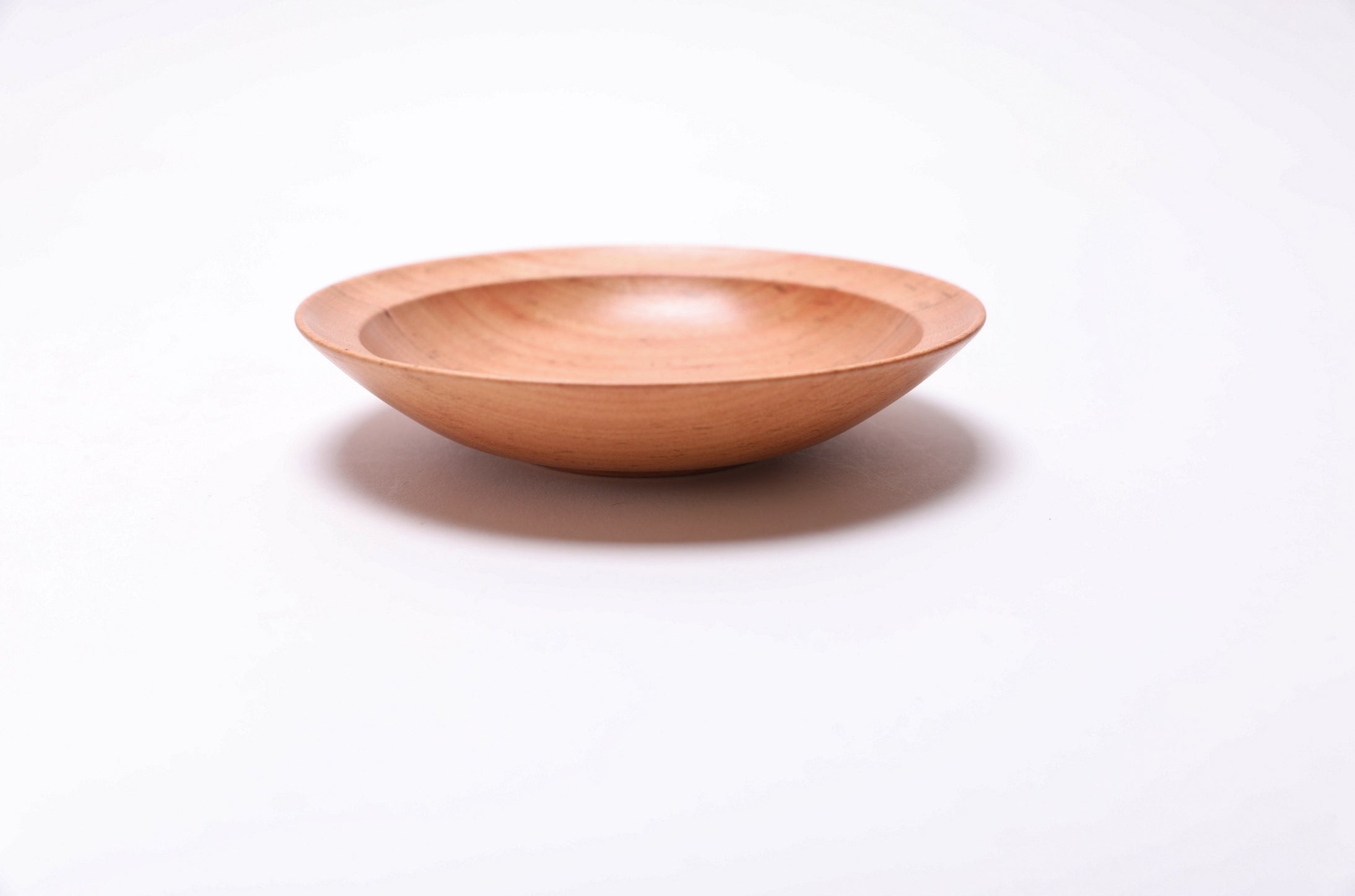 #2614 Quartersawn Wild Black Cherry Wooden Ring Dish  5 1/8" x 1 1/8"
