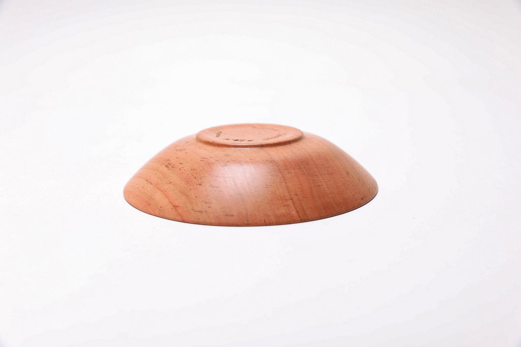 #2614 Quartersawn Wild Black Cherry Wooden Ring Dish  5 1/8" x 1 1/8"