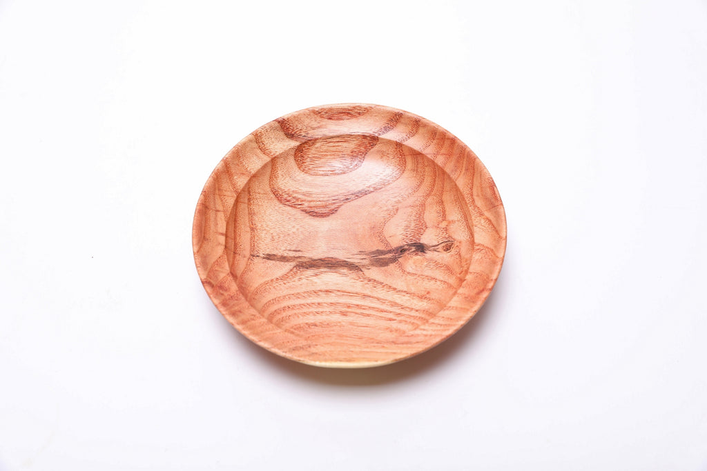 #2615 Honey Locust Wooden Ring Dish  5 3/4" x 1 1/4"