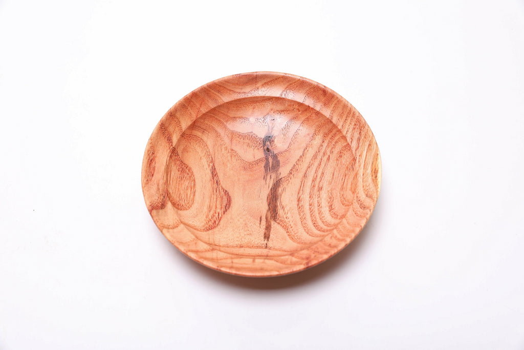 #2615 Honey Locust Wooden Ring Dish  5 3/4" x 1 1/4"