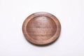 #2616 Quartersawn Wild Black Walnut Wooden Ring Dish  5 1/2" x 7/8"