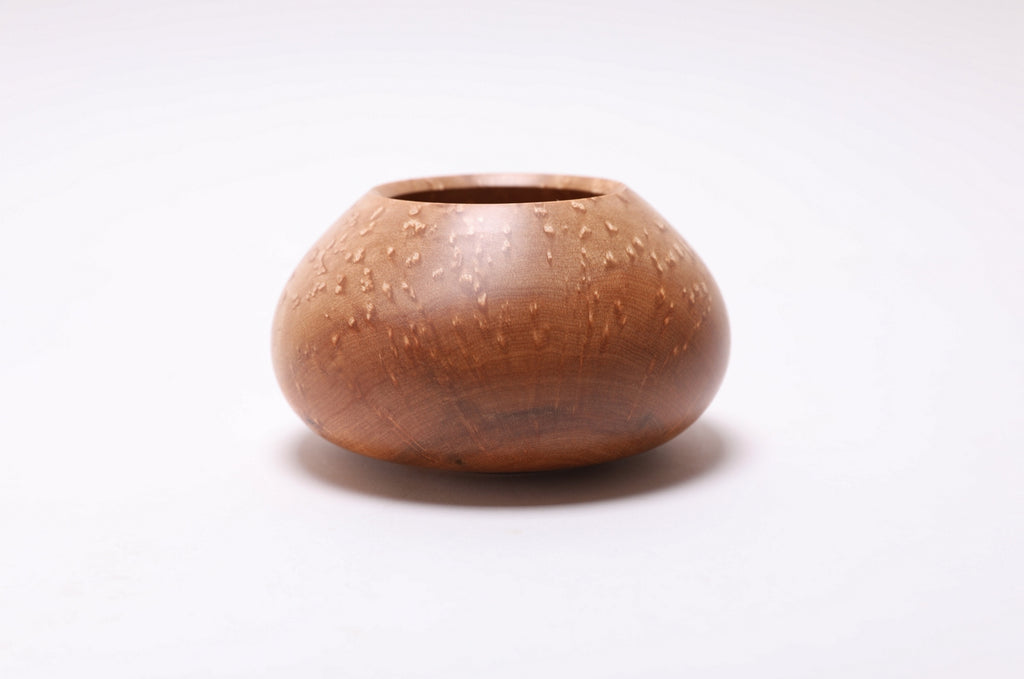 #2627 Birdseye Maple Hollow Form  4 5/8" x 2 3/4"