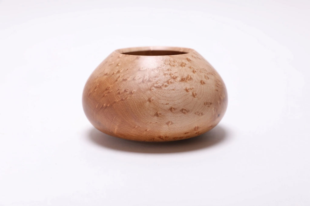 #2627 Birdseye Maple Hollow Form  4 5/8" x 2 3/4"