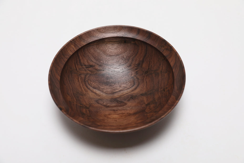 #2640 Wild Black Walnut Wooden Bowl  6 1/2" x 2 1/8"