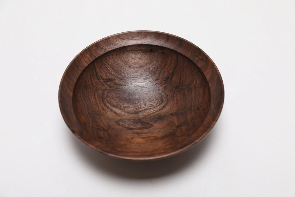 #2640 Wild Black Walnut Wooden Bowl  6 1/2" x 2 1/8"