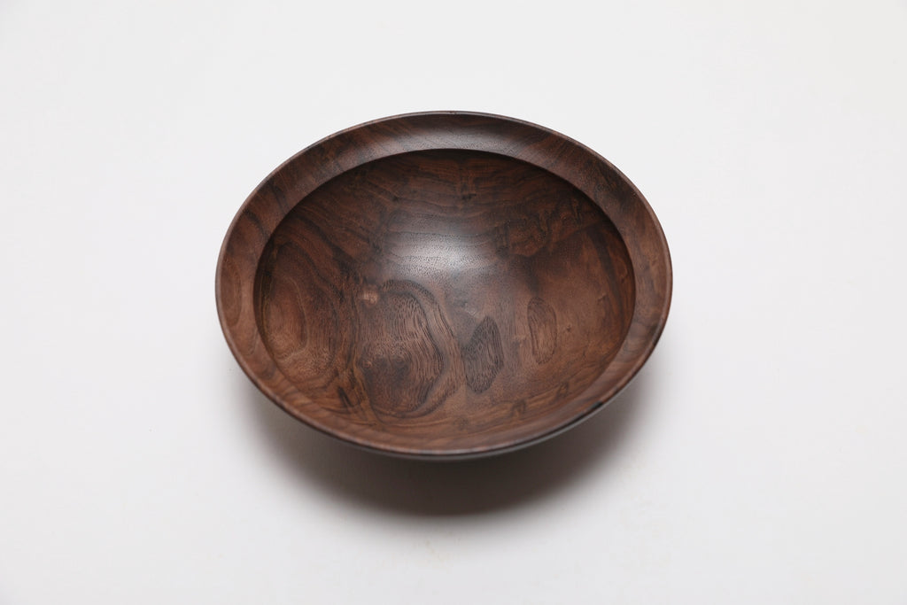 #2640 Wild Black Walnut Wooden Bowl  6 1/2" x 2 1/8"