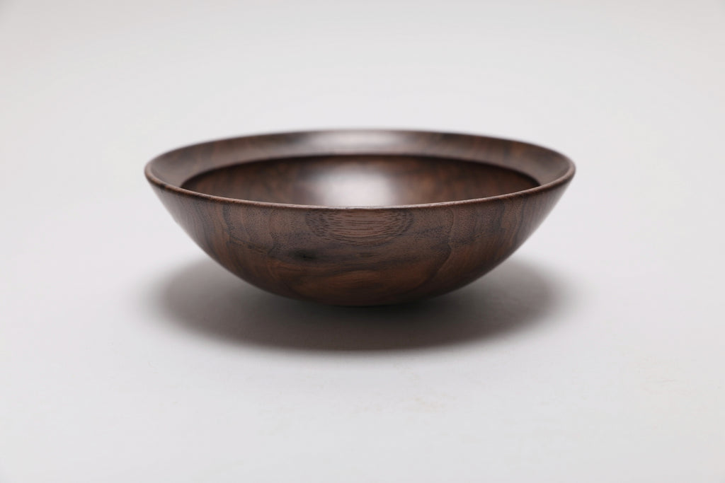 #2640 Wild Black Walnut Wooden Bowl  6 1/2" x 2 1/8"